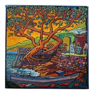 Jim Starkey Sayvulita Painting 6x6 Inches